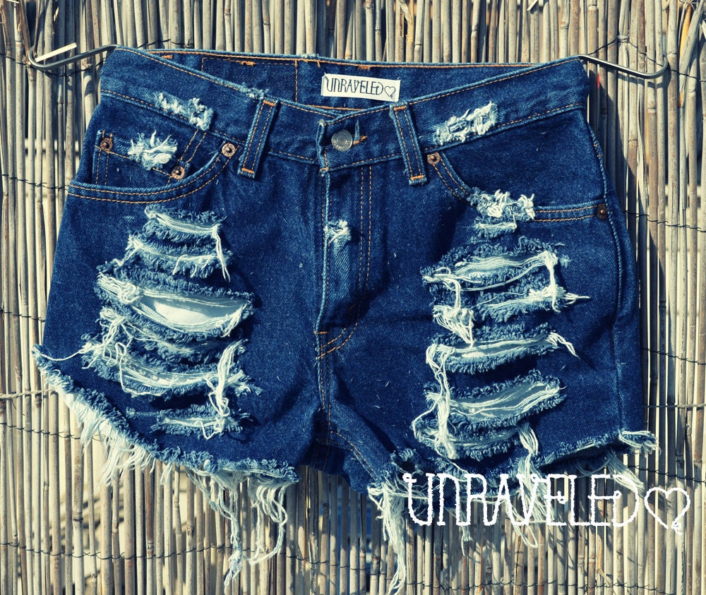 High Waisted Levis (XSMALL-SMALL)