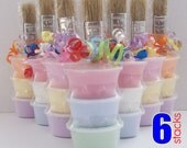 Sidewalk Chalk Paint Party Pack of 6 - Princess Colors - Yellow, Pink ,Purple