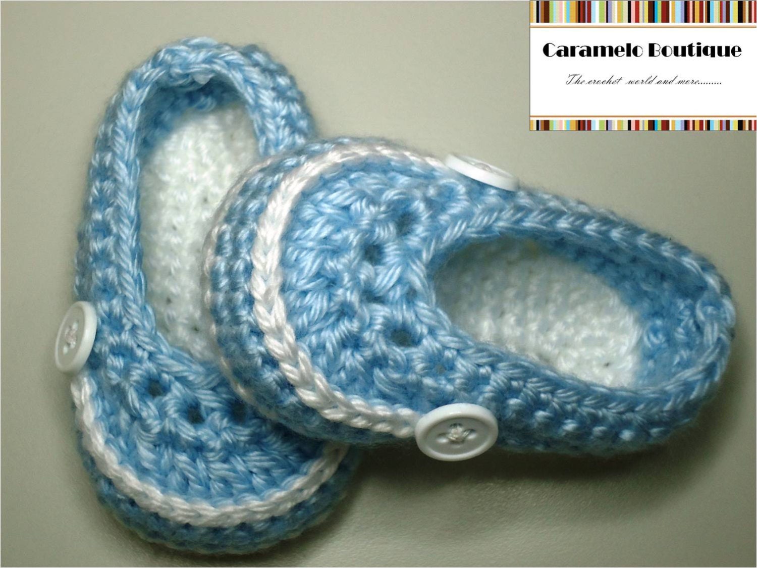Crochet Blue Baby Boy Shoes-Blue Baby Boy Loafers--Blue Baby Boy Booties-Blue Newborn Shoes-Blue Infant Shoes-Photography Prop