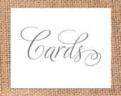 Cards - Wedding Reception Decor 8x10 Digital File
