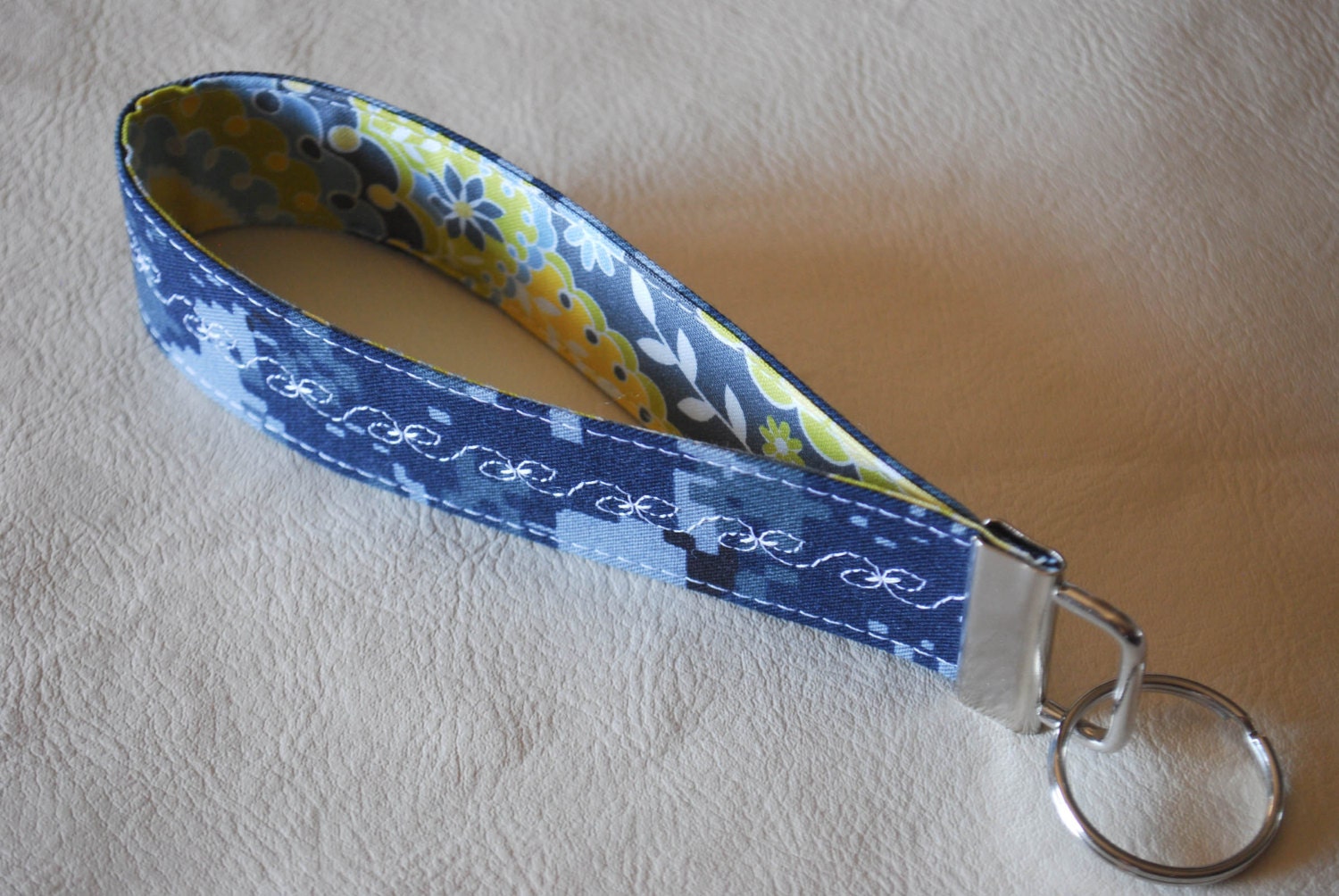 US Navy Camouflage key fob