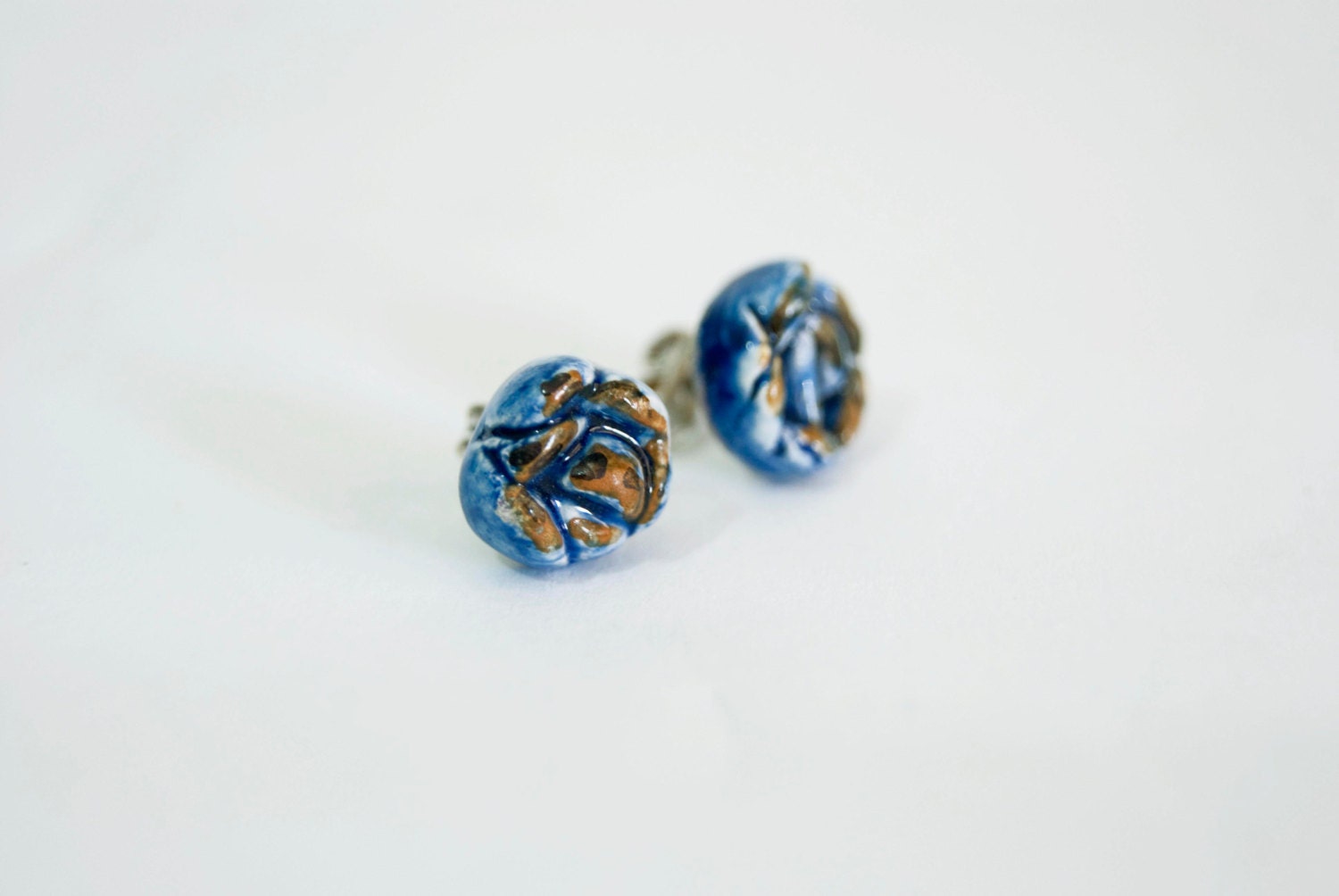 Geometric ceramic earrings, minimalist ceramic earrings, geometric jewelry, ceramic jewlry, viruset, scandinavian design