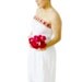 Afrodita Goddess Handmade Embroidered Chaquira beaded Strapless Ethnic Wedding Dress
