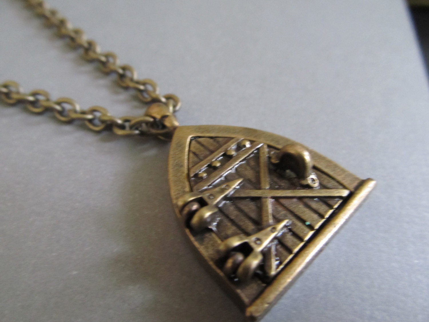 Door to Alice In Wonderland Necklace