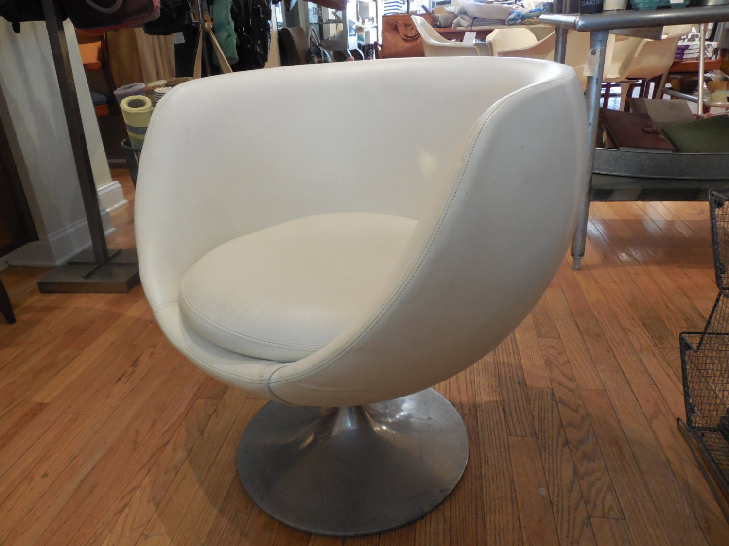 Vintage Danish Mid Century Overman Pod Club Chair