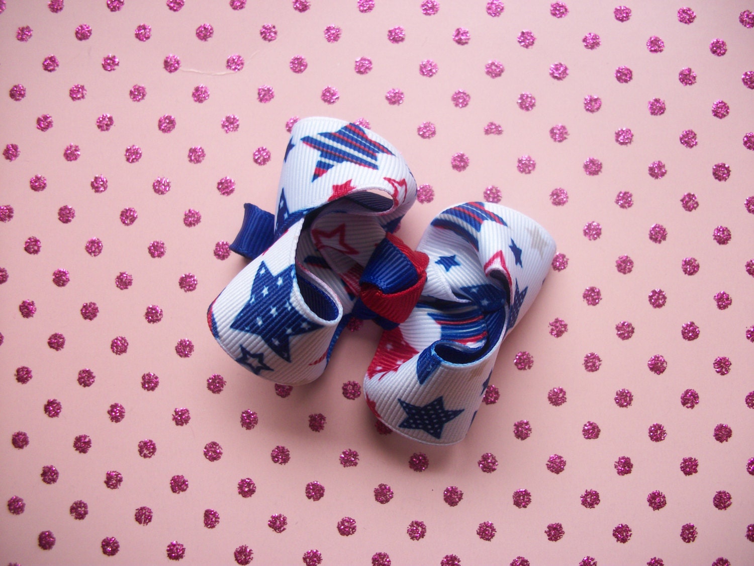 Patriotic Stars Basic Bow