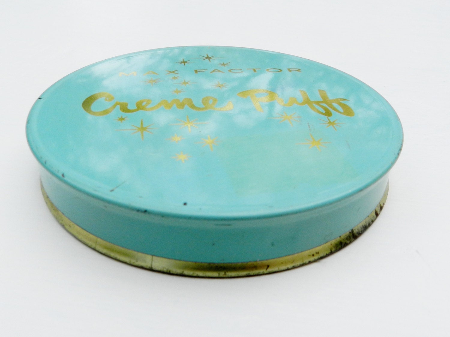 1950s Max Factor Powder Tin