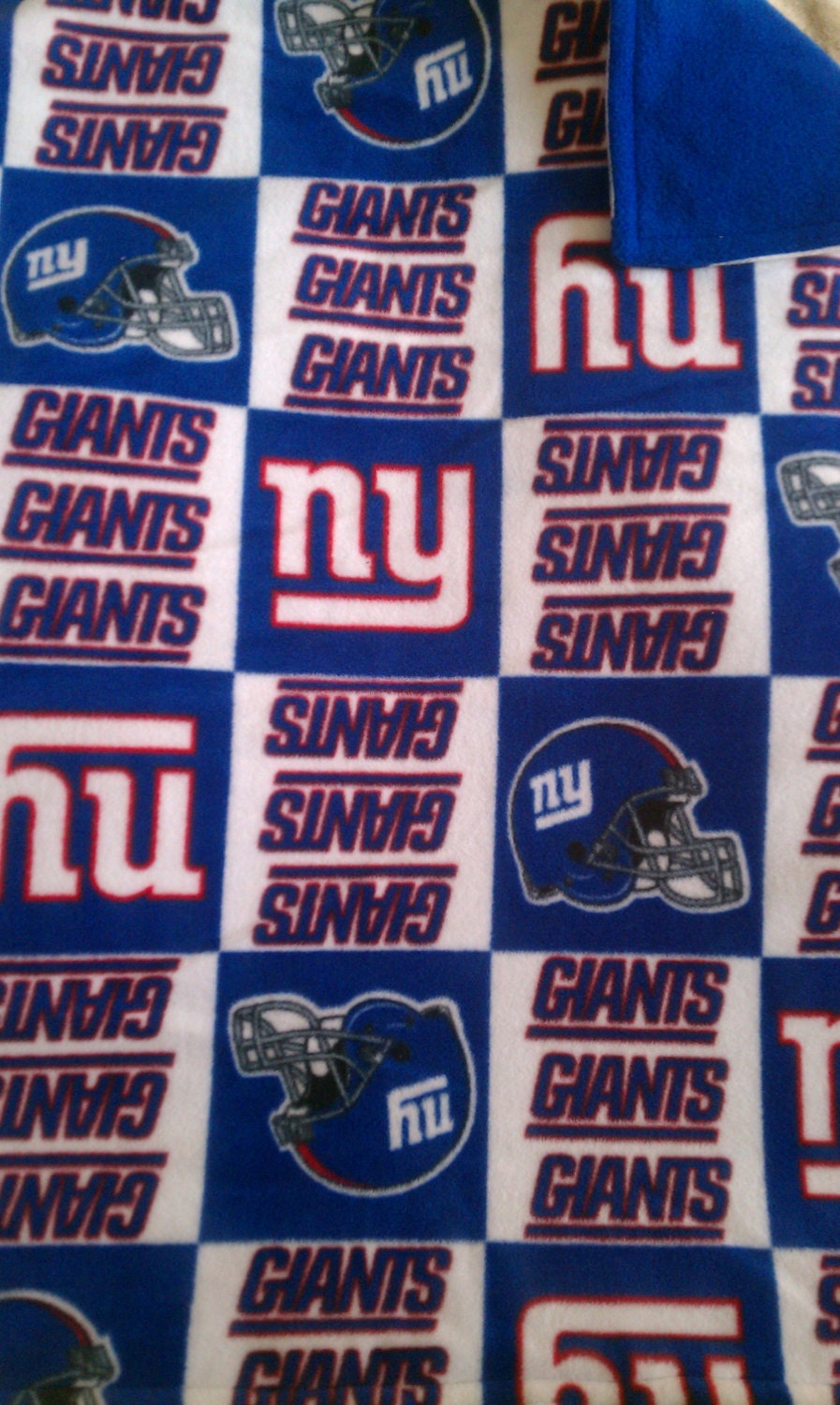 New York Giants Baby, Lap, or Pet Fleece blanket