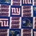 New York Giants Baby, Lap, or Pet Fleece blanket