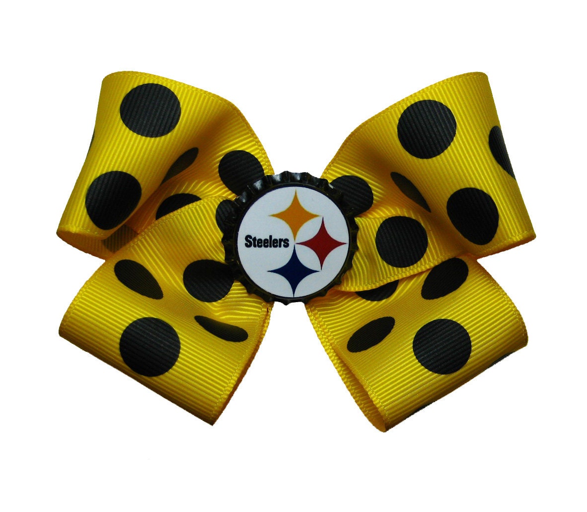 Pittsburgh Steelers Football Hair Bow