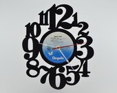 Vinyl Record Clock (artist is Billy Idol)