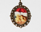 Umbrella Chicks Necklace