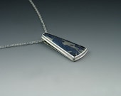 Silver Covelite Pendant