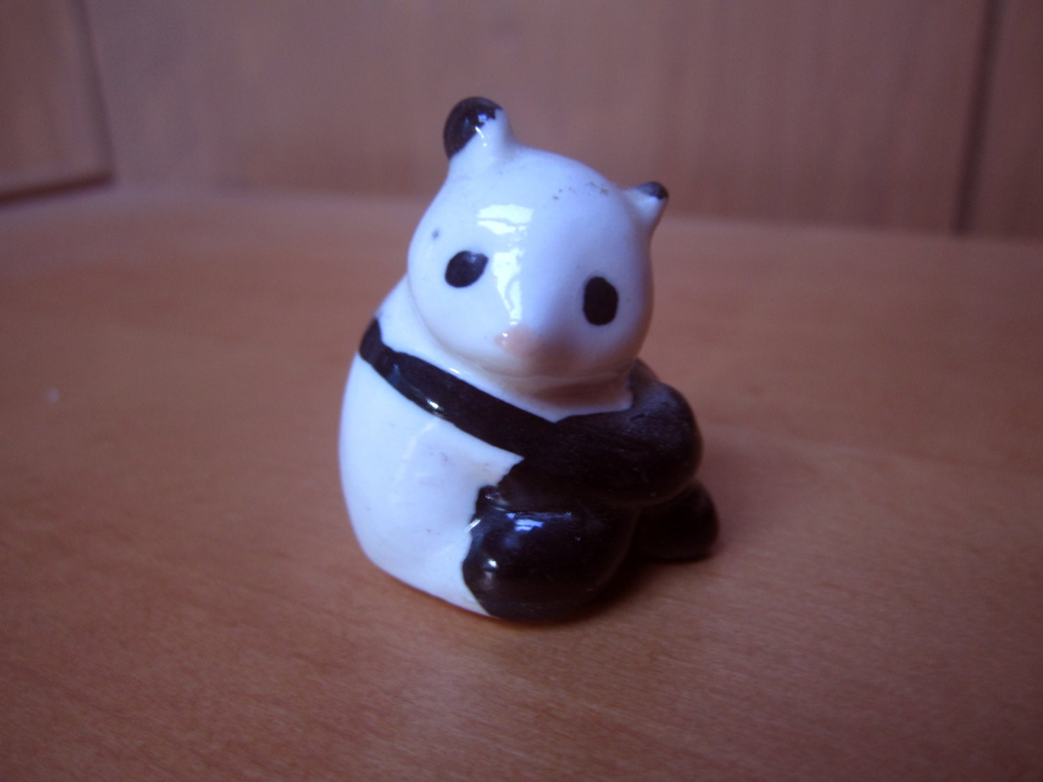 Ceramic Panda Bear Figurine
