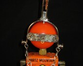 Spur II Bot - found object robot sculpture assemblage