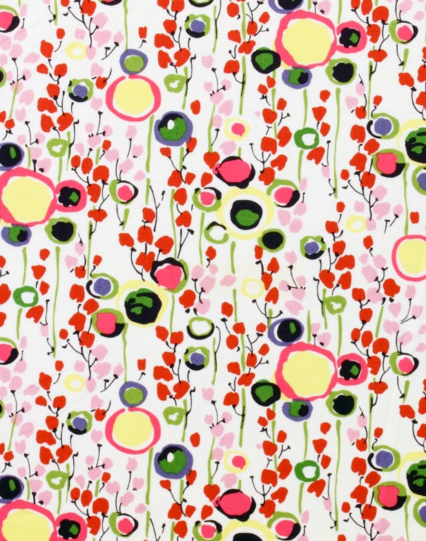 Market Floral Fabric in bright by Alexander Henry (1 yard) SALE