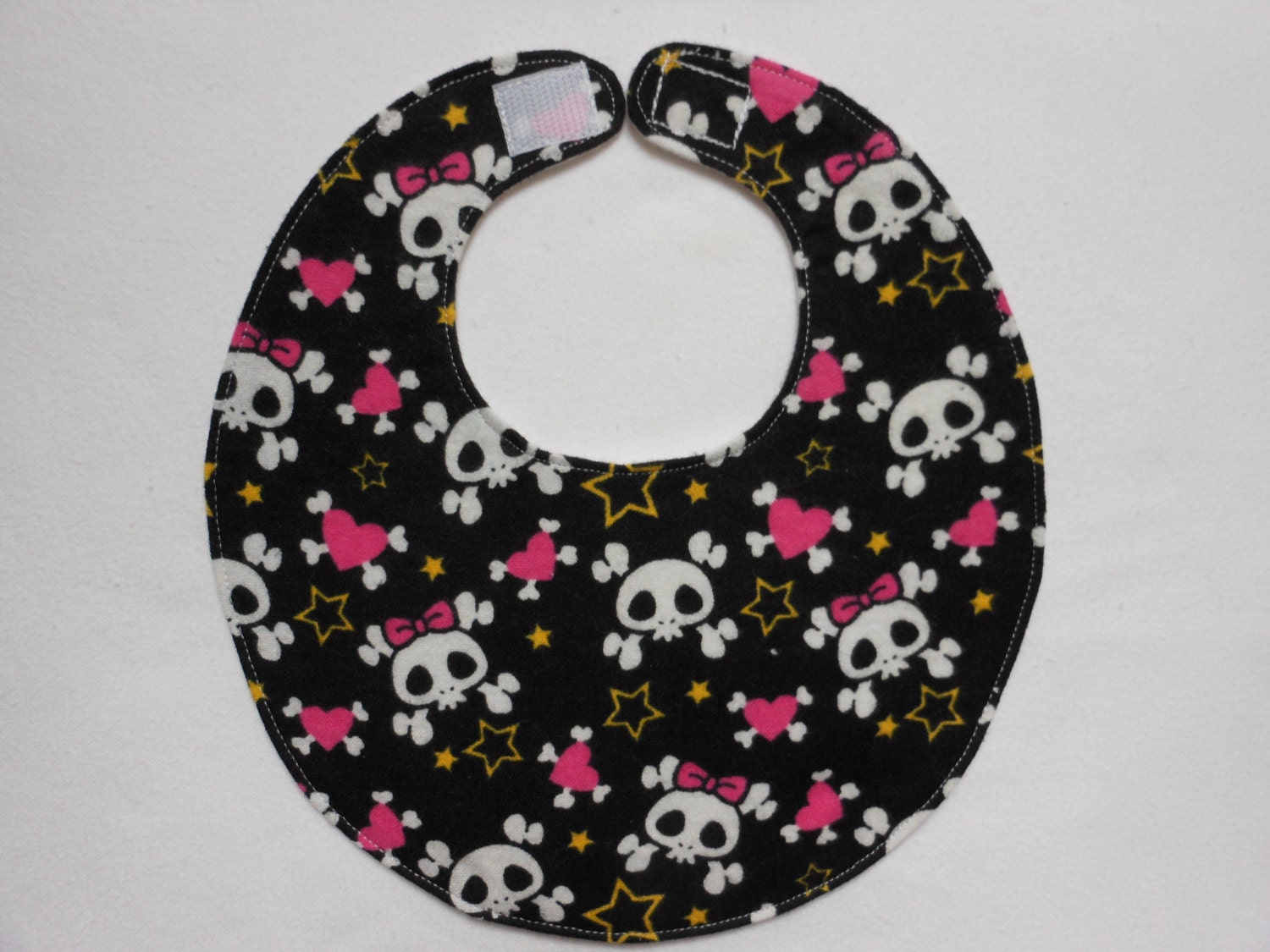 Baby Bibs, four soft layers, reversible, for the littlest rock star
