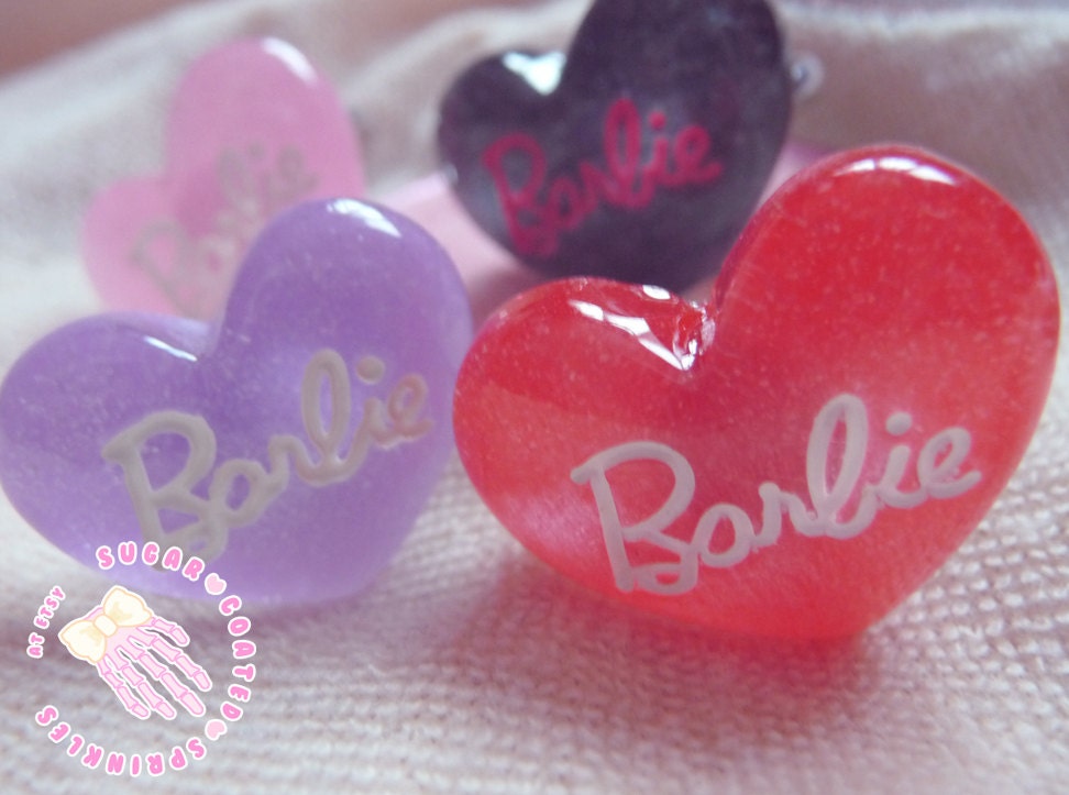 Barbie heart ring
