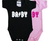 BA/BY Babygrow (onesie)  0-6 OR 6-12 months in Pink or Black