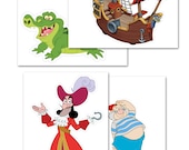 Jake and the Neverland Pirates Printable Centerpiece 2...The not so good guys INSTANT DOWNLOAD