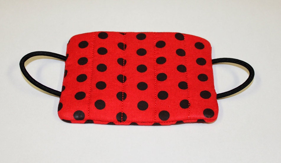 Nursery Door Whisperer - Red with Black Dots - READY TO SHIP