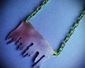 Silver Drip Necklace