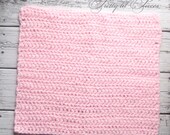 Crochet Mini Blanket, Photography Prop, Made to Order