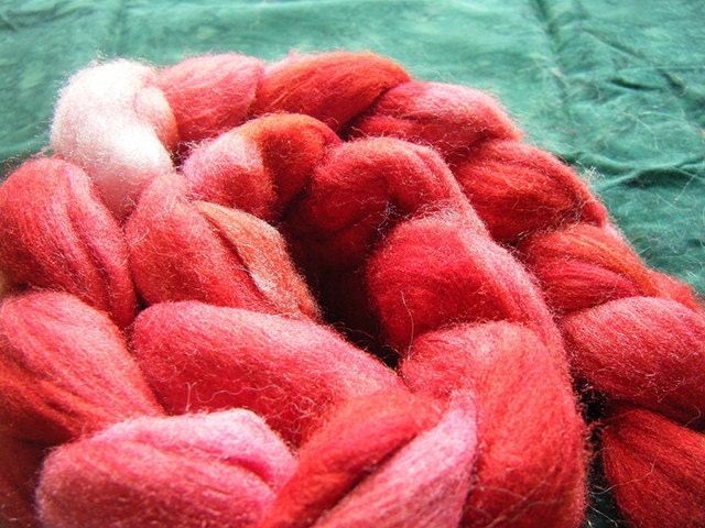 Bright red Starbright nylon 2oz
