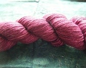 Alpaca Merino Silk Worsted wt 250 yds deep wine color varigated