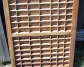 Vintage Industrial Printers Drawer Cottage Chic Display