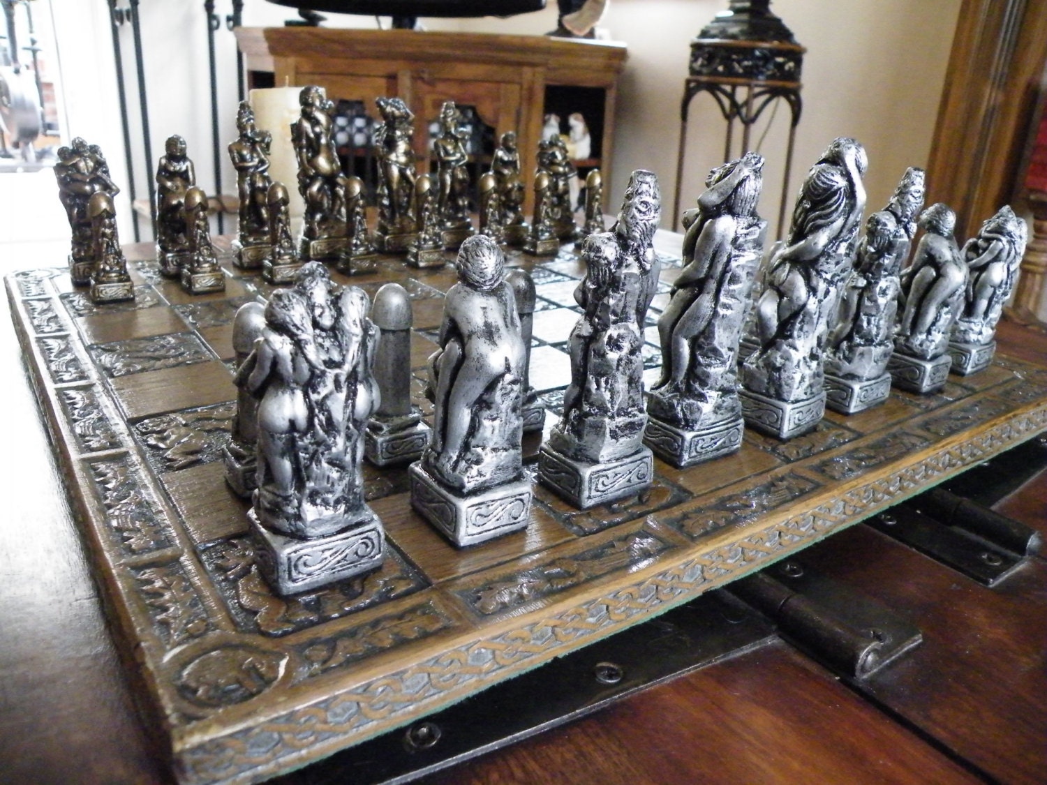 Kama Sutra Adult Erotic Chess Set (Board Not Included)