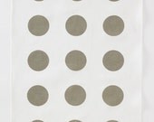 Linen Tea Towel - French Dot