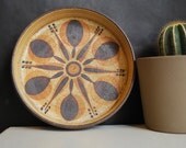 Mid Century Studio Pottery Art Bowl Sgrafo Germany