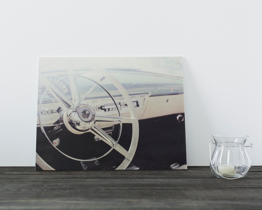 Skyliner - Mounted on a 1/8 inch Matboard, Classic Car Photography 11x14