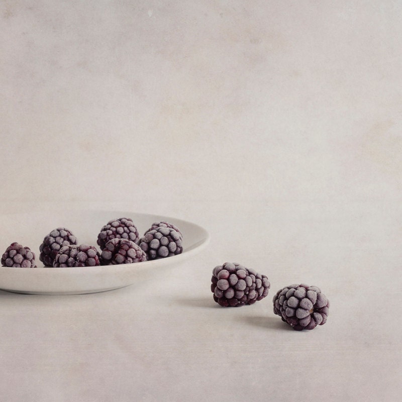 One of September Stories - Blackberries Food Photography  8x8
