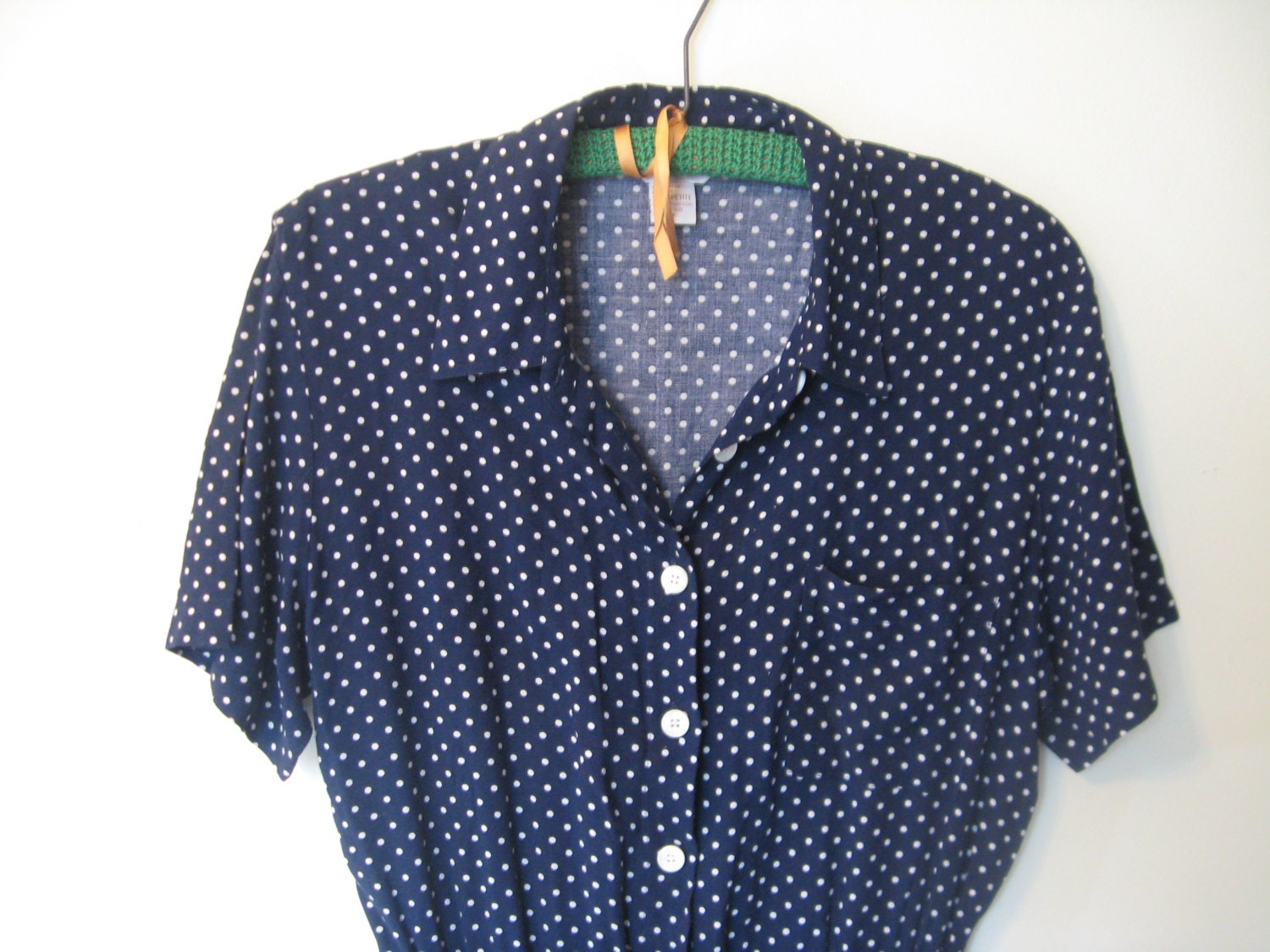 Vintage 90's Polka Dot Romper Size L