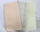 Lot of 14ct Cross Stitch Aida Fabric - Fiddler, Peach, Ivory (Lot5)