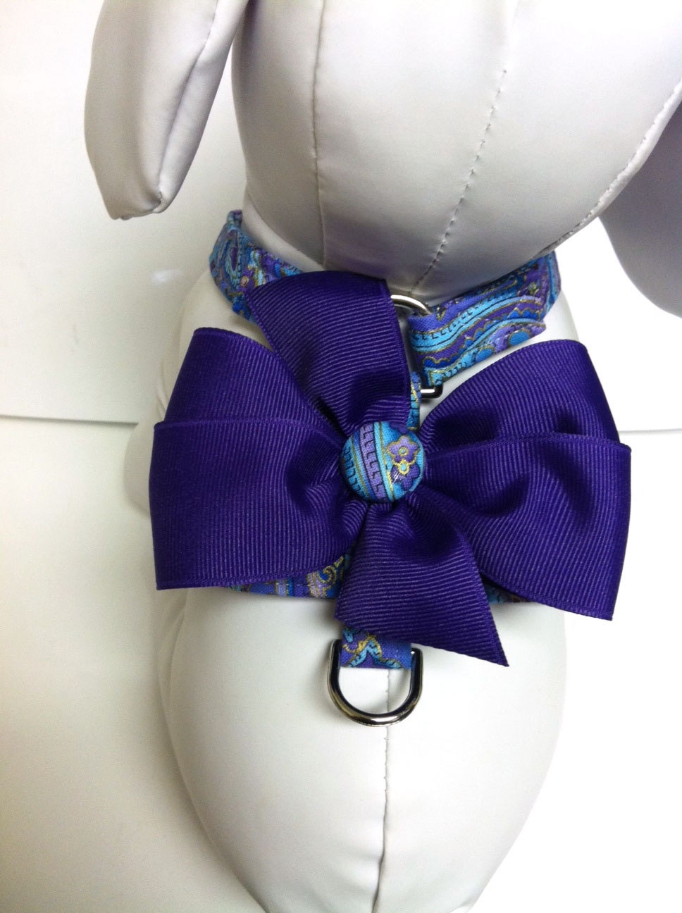 The Vintage Paisley - SM or Med Adjustable Pet Harness