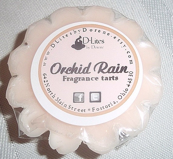 Orchid Rain fragrance tarts, 4 pack
