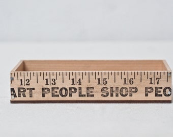 Art People Shop - Succulent Ruler Planter Box Container