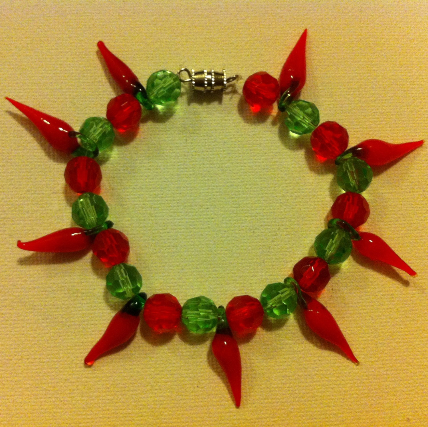 Red chilli bracelet