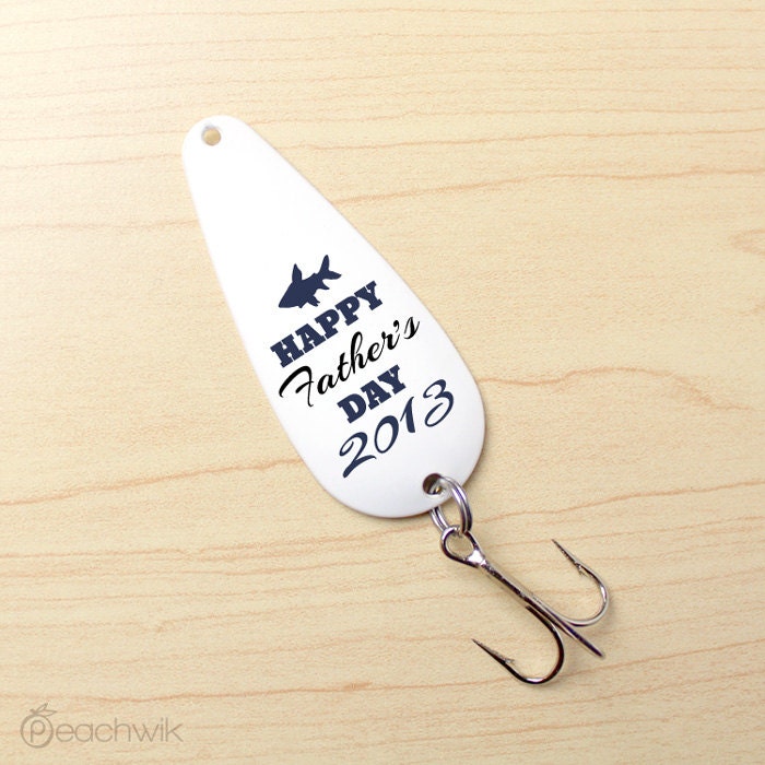 Father's Day Fishing Lure - Happy Father's Day for the fisherman  - Gift For Dad - Gone fishing - By Peachwik - FL3