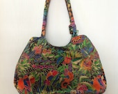 Vintage 80s Laurel Burch bag