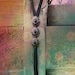 Taos Concho Lariat Necklace