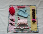 Gussy Up Gal - Fidget Quilt- Tactile - Bright & Colorful- Fun for Alzhiemer Patients