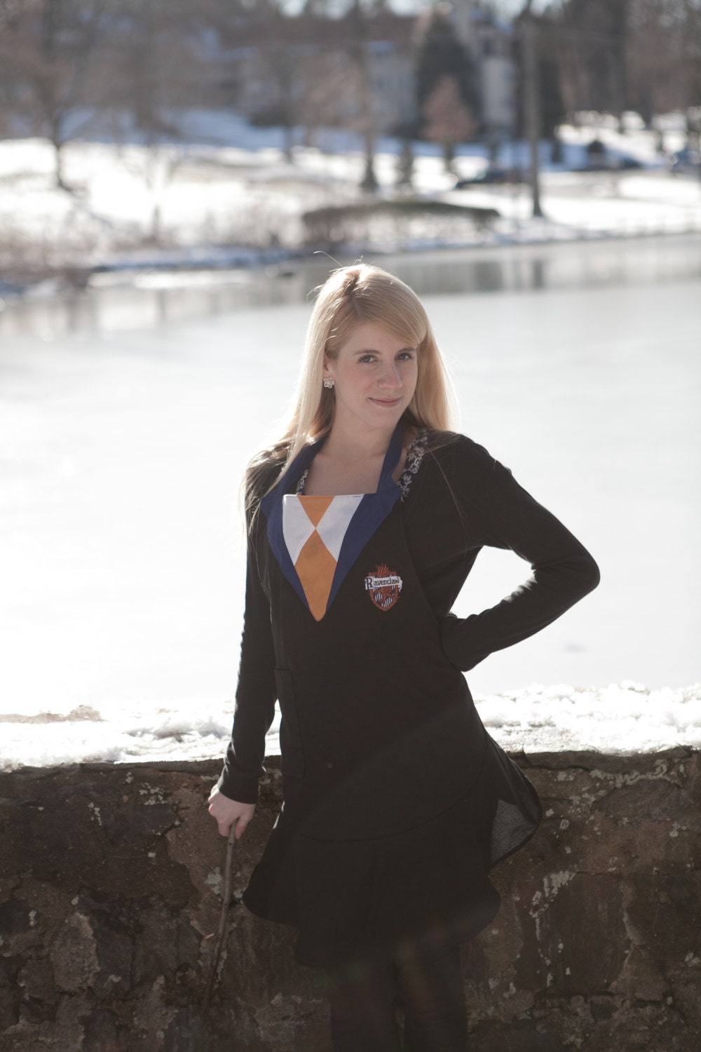 wizard ravenclaw apron for women -- harry potter