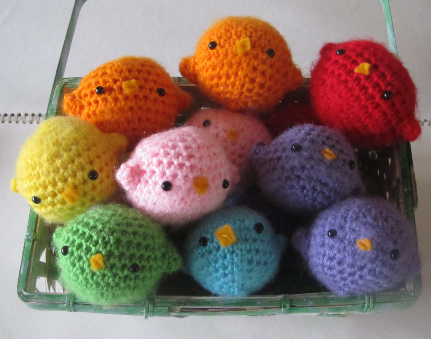 Baby Bird Amigurumi - Pick Your Color