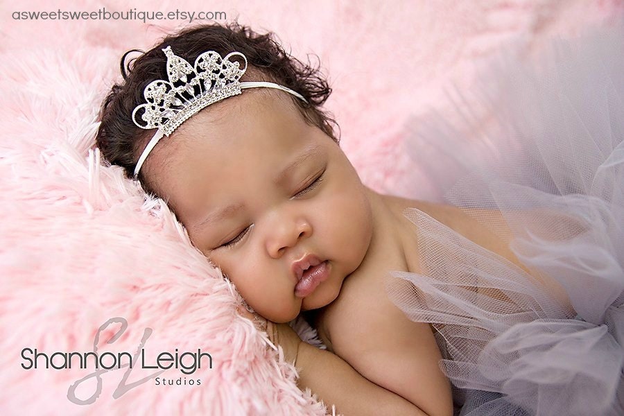 Newborn Tiara Baby Headband Newborn Headband Sweet Vintage Elegance Tiara Headband From The Sweet Baby Royalty Collection Vintage Photo Prop