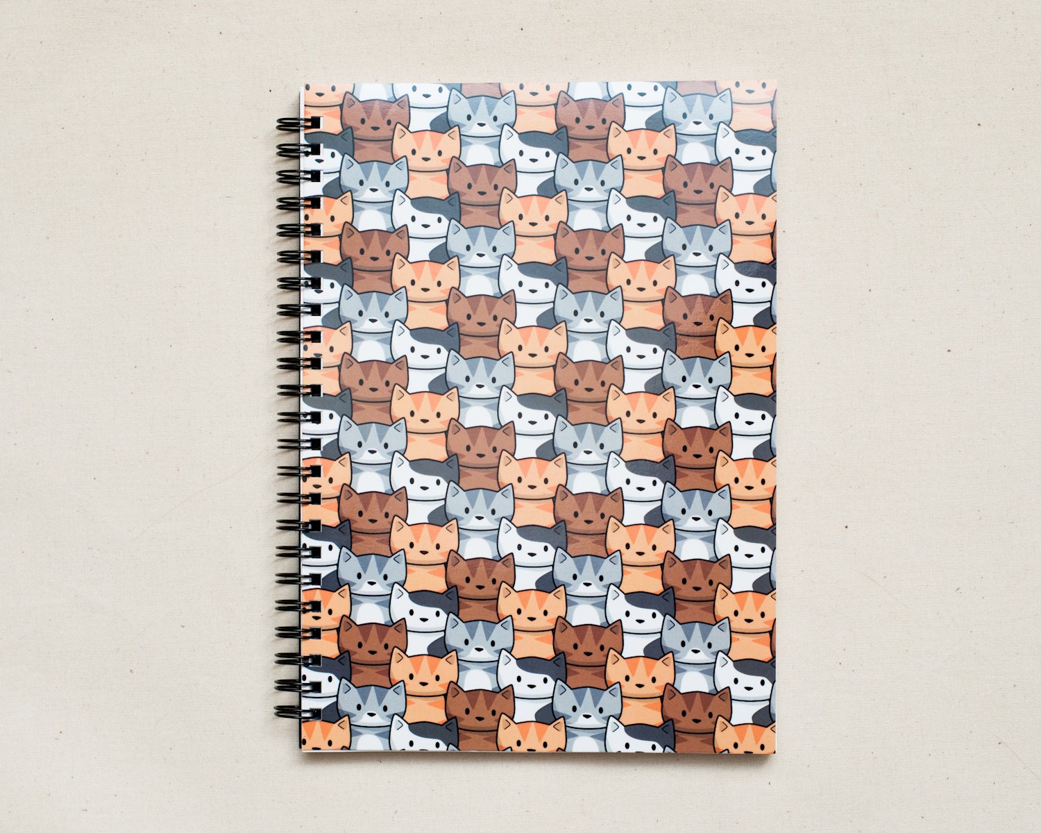 Doodlecats Wire Bound Journal Notebook - Softcover