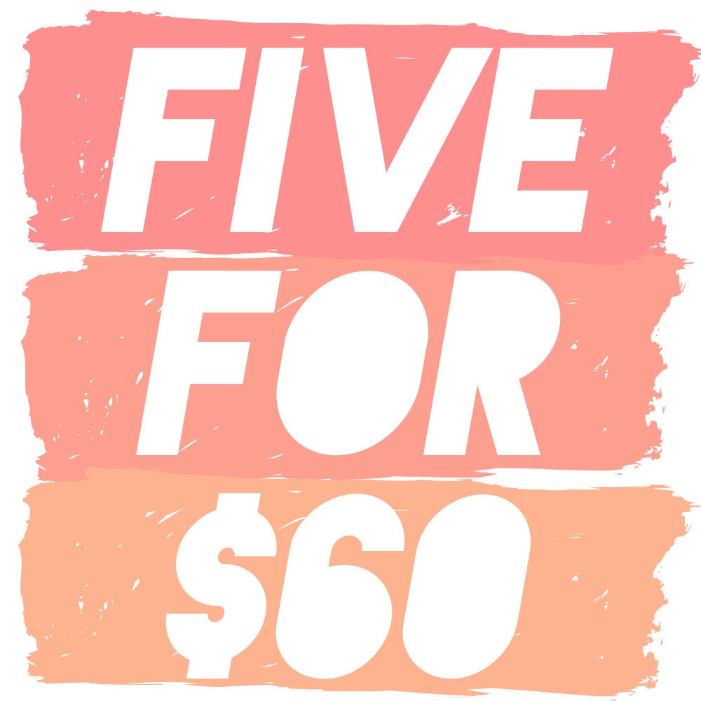 Any five prints